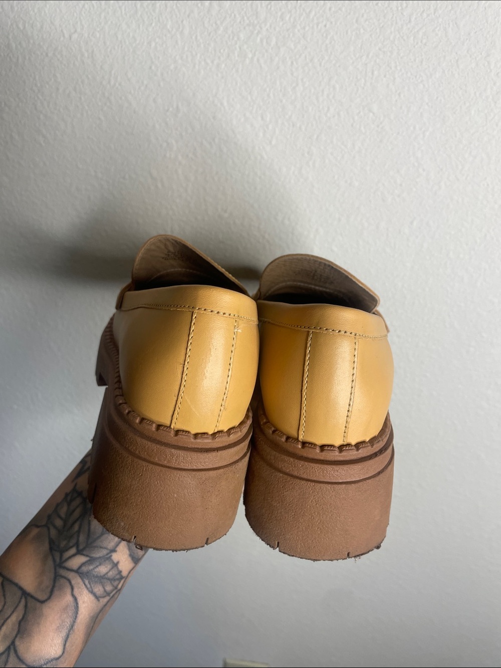 Free People | Women’s Lyra Lug Sole Loafers Size 8 - Picture 5 of 7